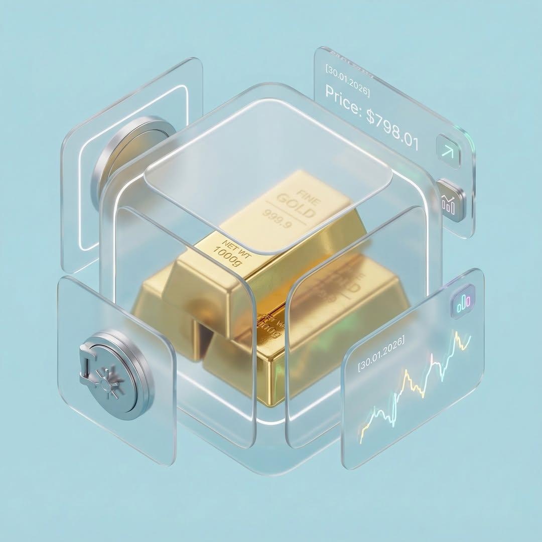 Refined 3D isometric composition (45° angle) in a Glassmorphism + Soft Claymorphism style.