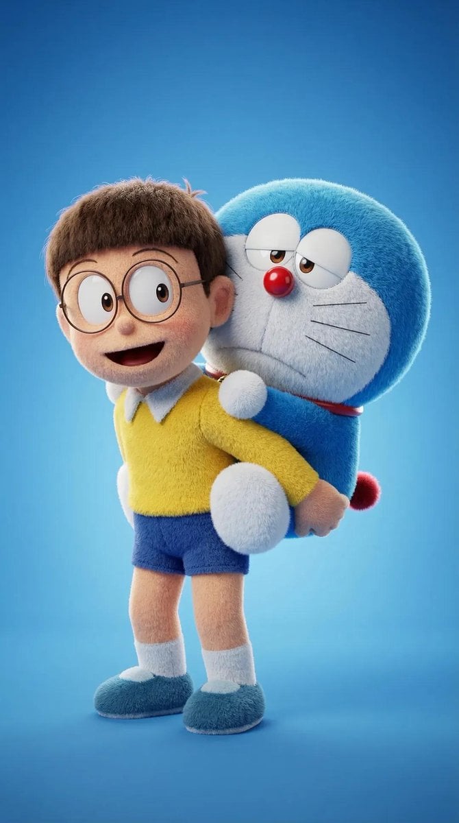 Ultra-detailed 3D plush cartoon character, inspired by classic animated TV style, standin...