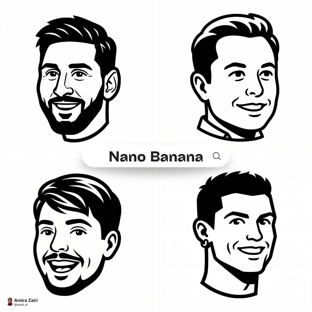 Create a clean high-contrast vector mascot icon in Notion-style artwork based on [person ...