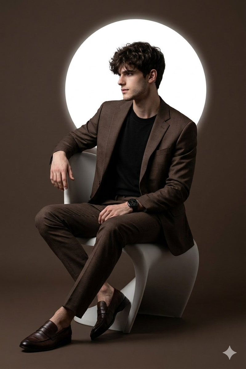 Use The Uploaded Reference Photo As The Model For The Face, Hairstyle, And Beard, Keeping...